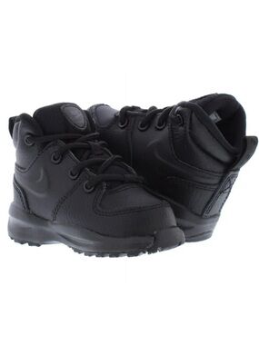 Nike Toddler Kids Triple Black Manoa LTR (TD) Boot Shoes | Size 7